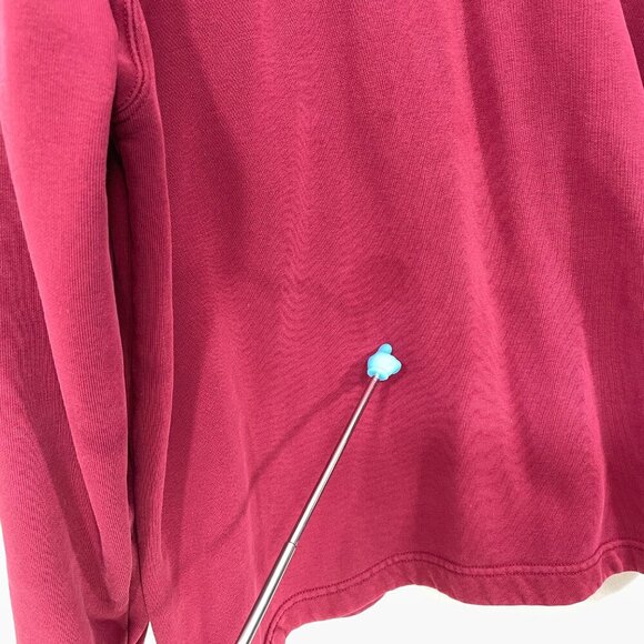 Carhartt Sweatshirt 1/4 Zip Embroidered Logo Large Work Distressed Pullover Mock - Picture 6 of 7